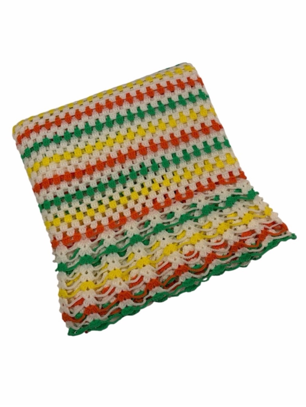 Summer Sunshine Crotchet Throw Blanket